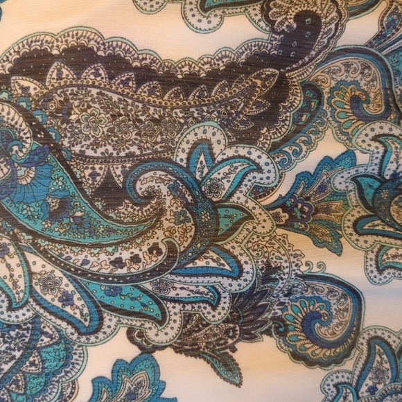 Express V-neck Flutter Sleeve Surplice Blouse Size M - Picture 3 of 5